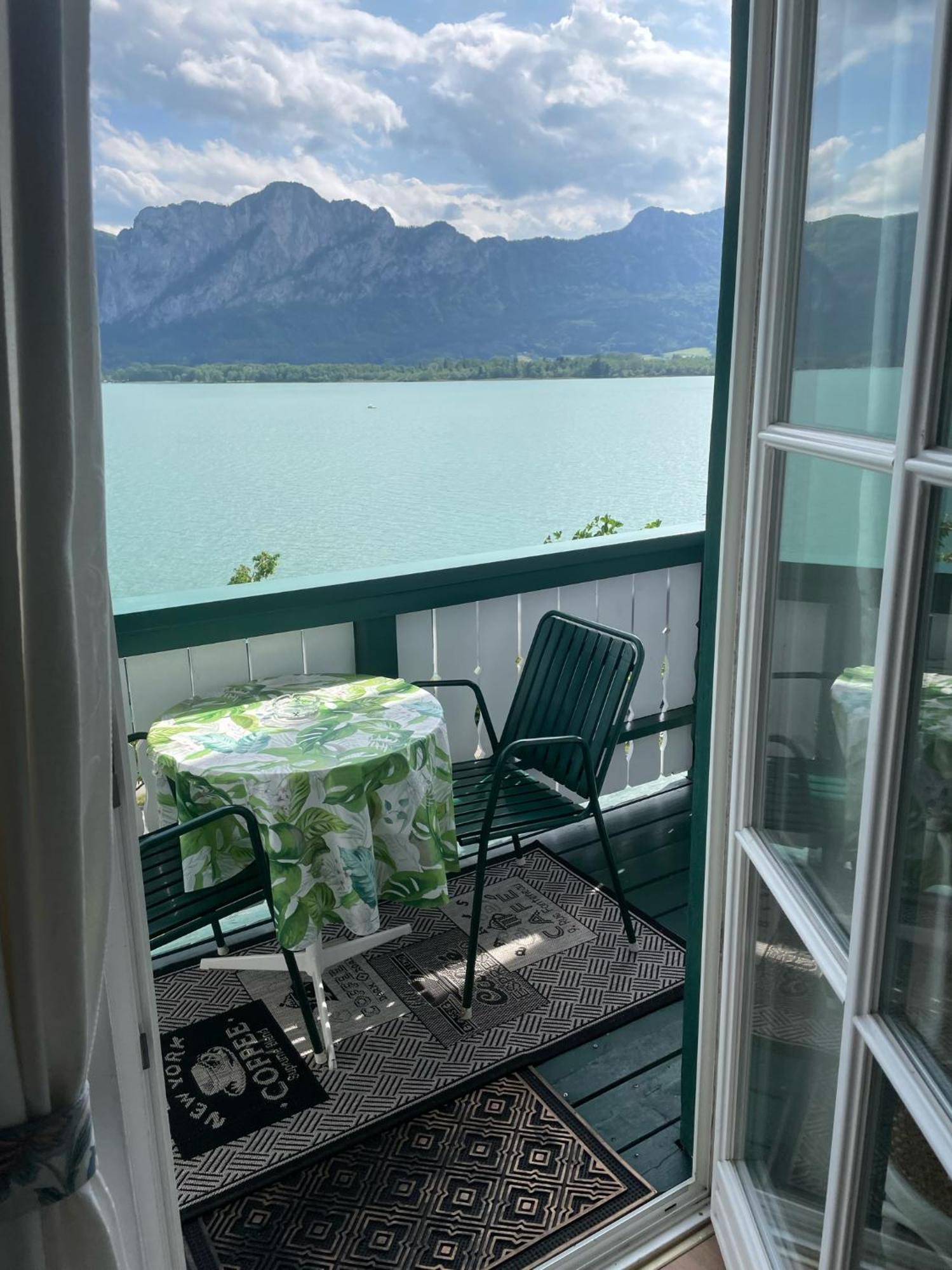 Pension Semler Apartment Мондзее Екстериор снимка